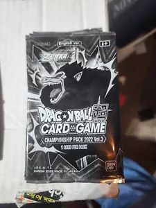 Dragon Ball Super Card Game Championship Pack 2022 Vol. 3 Pack - Picture 1 of 1