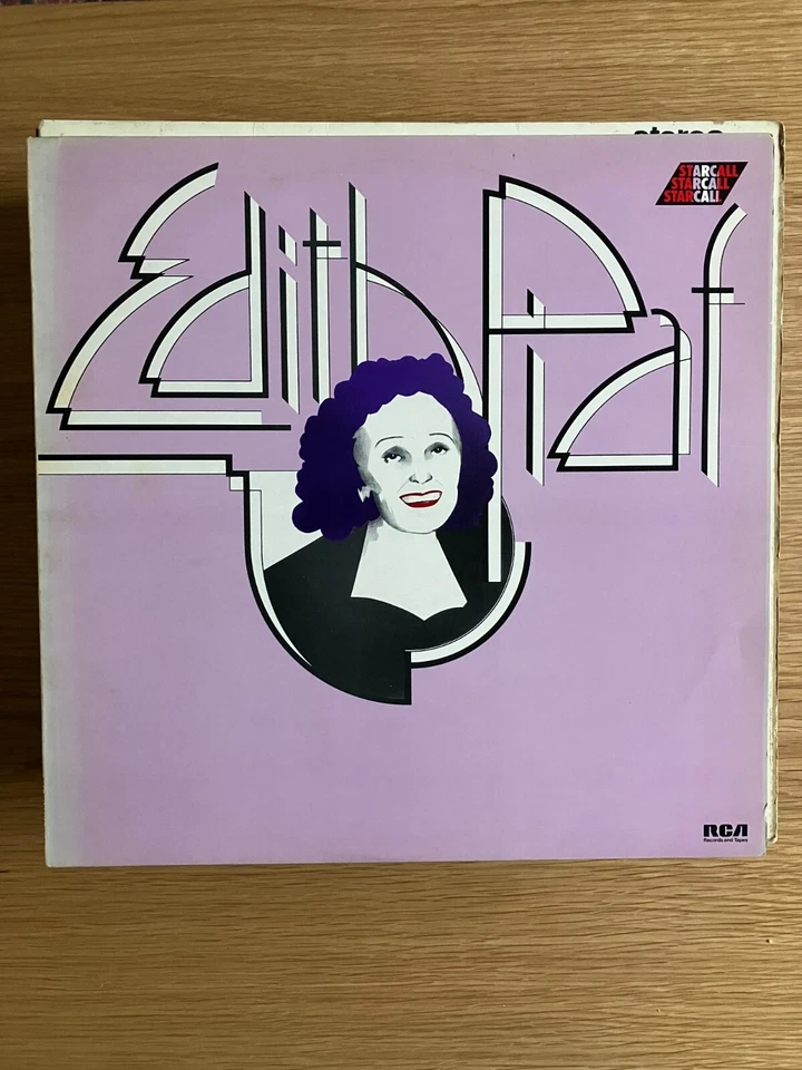 Edith Piaf - Edith Piaf - UK Easy Listening Vinyl Record LP Foto 1 de 1