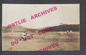 Fort Shafter HAWAII RPPC c1915 BASEBALL GAME Underway UNIFORMS Batter U.S. ARMY - Picture 1 of 4