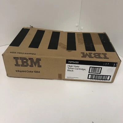 Original IBM Toner 75P5430 Black Infoprint Color 1334 High Capacity Boxed - Image 1 of 4