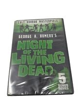 Night Of The Living Dead (Dvd) Cult Horror Masterpiece with 5 Bonus Movies!