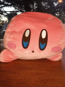 SM🌺 Nintendo Club Mocchi Mocchi Hovering Kirby Mega 15” Plush Huge Pink 🩷 - Picture 1 of 9