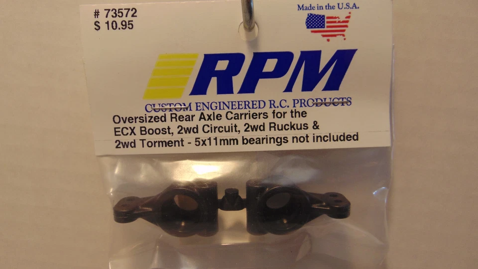 RPM #73572 Re Axle Carriers For 2wd ECX Boost Circuit Ruckus Torment NIB - Image 1 of 1
