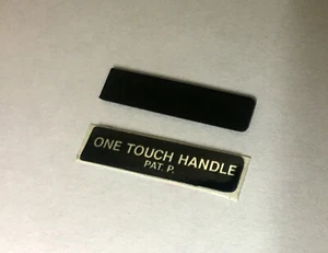 Pegatina/placa/calcomanía Daiwa SS3000 "One Touch Handle" 23x5 mm - Imagen 1 de 1