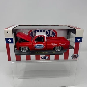 M2 Machines 1/24 Scale 1975 Chevrolet Silverado NHRA Squarebody Red *READ* - Picture 1 of 11