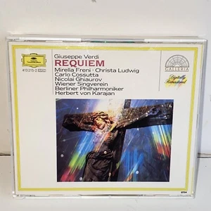 Giuseppe Verdi Requiem Herbert Von Karajan Box Set 2 Audio CDS - Picture 1 of 11