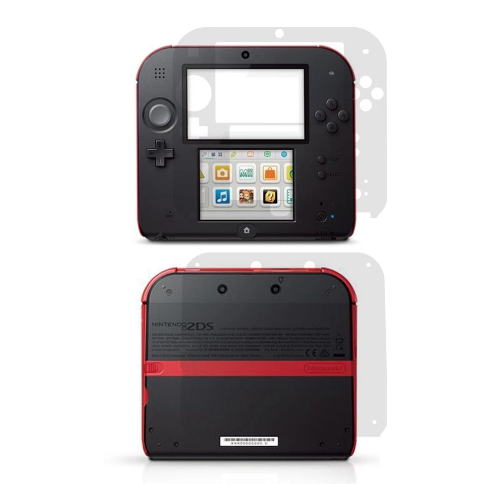 Transparent Clear Vinyl Decal Cover Protector Skin Sticker for Nintendo 2DS - Image 1 of 1