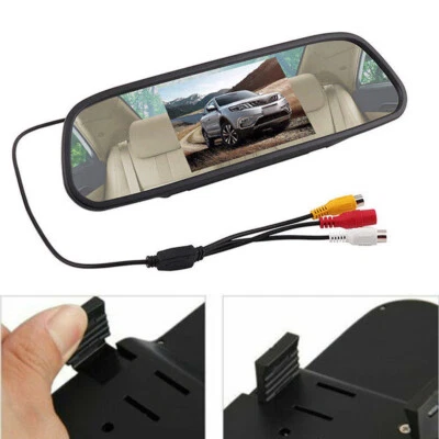 5" TFT Car LCD Rear View Parking Mirror Monitor Screen for Rearview Camera - Image 1 of 4