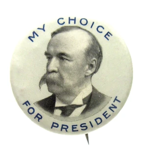 1904-08 MY CHOICE FOR PRESIDENT George Gray Delaware Sen. 1.25" pinback button ^ - Picture 1 of 3