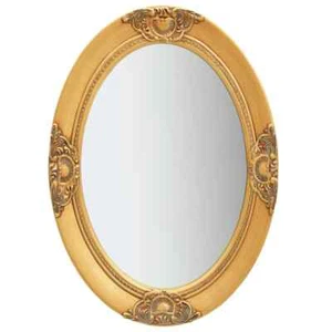 NNEVL Wall Mirror Baroque Style 50x70 cm Gold - Picture 1 of 6