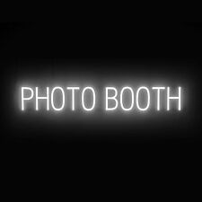 SpellBrite PHOTO BOOTH Sign | Neon Sign Look, LED Light | 41.6