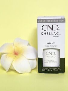 CND Shellac UV Gel Polish - Lady Lilly 0.25oz