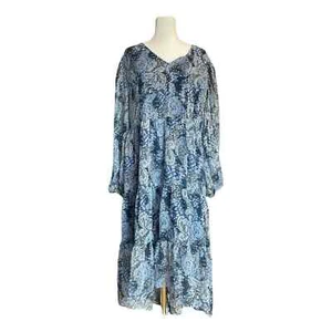 Joie bedrucktes Maxikleid Pariser Paisleymuster Größe XL - Neu mit Etikett Boho Style - Bild 1 von 9