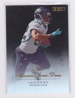 2010 Topps Tribute - Black Parallel #03/75 - Maurice Jones-Drew #70 - Image 1 of 2