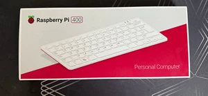 Raspberry Pi 400 (microSD SSD, Broadcom BCM2711, 1.80 GHz, 4GB, UK Layout) - Afbeelding 1 van 2