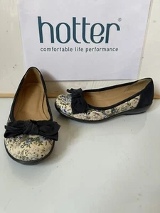 Scarpe in pelle Hotter Jewel slip on taglia UK 3 EU 36, - Foto 1 di 14