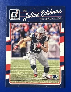 2016 Donruss Football Julian Edelman New England Patriots #183 - Picture 1 of 2
