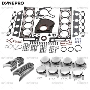 Engine Overhaul Pistons Gasket Kit For Mercedes-Benz CLS500 GL550 G500 M273 5.5L - Picture 1 of 4