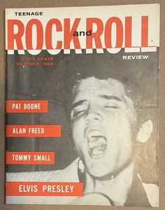 TEENAGE ROCK AND ROLL REVIEW MAGAZINE #1 OCTOBER 1956 ELVIS PRESLEY COVER RARE! - Picture 1 of 2