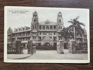 Myrtle Bank Hotel, Kingston, Jamaika, BHI Postkarte ~ verschickt, WB - Bild 1 von 2