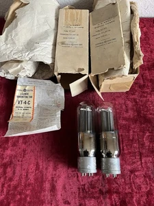 Vt-4-C 211 Jan GE Tubes 2 Pieces - Picture 1 of 15