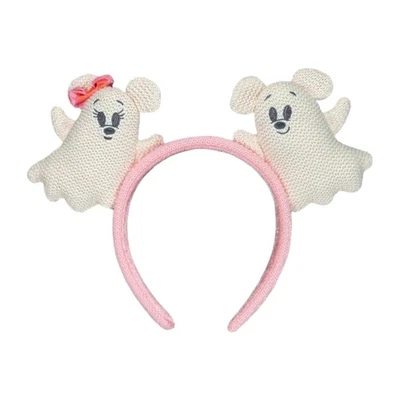 Diadema oreja HK Disney Parks Halloween fantasma Mickey y Minnie Mouse 2025 NUEVA Foto 1 de 4