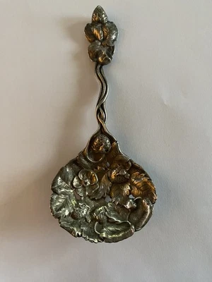  Raro - PATRÓN FRESA - MAUSER - ESTERLINA - CUCHARA BON BON ART NOUVEAU  Foto 1 de 4