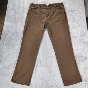 Peter Millar Pants Mens 40 Brown Crown Vintage Stretch 5 Pocket Straight Leg - Picture 1 of 17