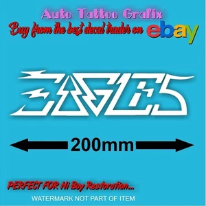 EAGLES DECAL STICKER BAND MUSIC NOVELTY JDM DRIFT DECALS STICKERS - Bild 1 von 2