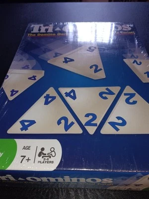 NIB Pressman Tri-Ominos Game SEALED - Image 1 of 4
