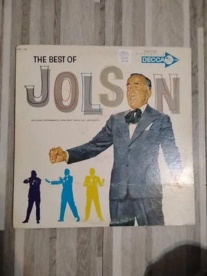 THE BEST OF AL JOLSON-Decca DXA169- 1962- 2LP-EXC Foto 1 de 4