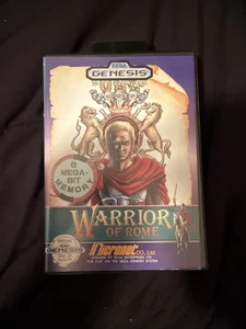 Warrior of Rome- Sega Genesis Box and Game With Manual - Picture 1 of 4