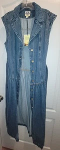 Abito denim Target Future Collective Jenee Naylor taglia 12 nuovo con etichetta - Foto 1 di 3