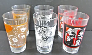 Set of 6 Beatles Pint Glasses Two Each of Revolver, Let It Be, Rubber Soul - Picture 1 of 5