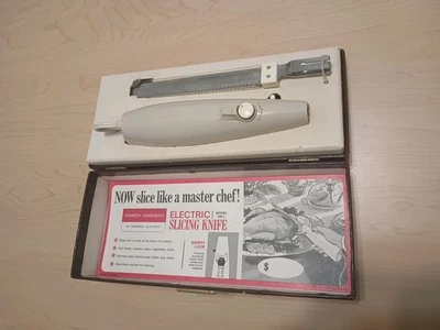 Cuchillo Eléctrico GE Hannah Hannah Práctico, Modelo Hk-1, Caja Original y Manual, Funciona Foto 1 de 4