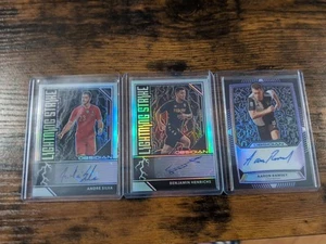 19-20 Obsidian auto Andre Silva, Ben Henrichs, Aaron Ramsey...All Numbered /75 - Picture 1 of 8