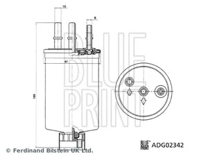 ✅Per BLUEPRINT ADG02342 FILTRO CARBURANTE KIA CARNIVAL I/II 2.9CRDI 01 ⭐Ottimo venditore⭐ - Foto 1 di 7