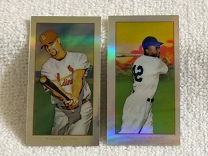 2009 eTOPPS 2009 JACKIE ROBINSON & 2010 ALBERT PUJOLS T-206 TRIBUTE - Bild 1 von 2
