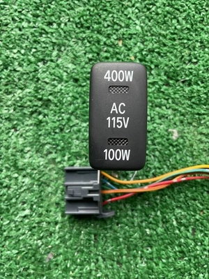 2007-2014 Toyota FJ Cruiser AC 115V inverter Switch 400W/100W OEM Part 15C042 - Image 1 of 4