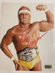Hulk Hogan Autographed/Signed 8x10 Photo Signed In Person With COA Company. Read - Picture 1 of 3