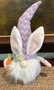 Spring / Easter Gnome Indoor Lights Up Nose 16” New With Tags Works - Picture 1 of 11