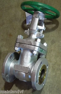 GATE VALVE 3" 150 RF FLANGED CARBON STEEL A216-WCB TRIM-8 OS&Y BOLTED BONNET - Picture 1 of 3