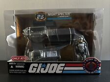 25th Anniversary GI Joe NIGHT SPECTER w  GRAND SLAM Target Exclusive MIB Vehicle