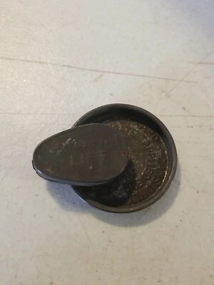 Antigua tapa patente 1987055 para jarabe a cuadros solo puede verter vintage  Foto 1 de 4