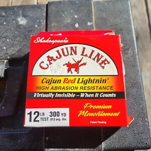 CAJUN LINE RED LIGHTNIN' 12 LB TEST 300 YARDS Fishing Line 