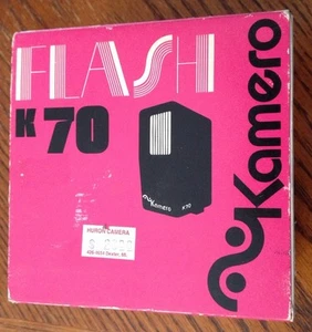  De colección Woolworth Woolco Cámara Electrónica K70 Flash ZAPATO COMPACTO CALIENTE - Imagen 1 de 8