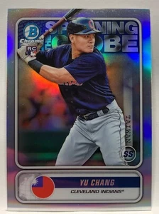 YU CHANG - 2020 Bowman Spanning The Globe Chrome #STG-YC Rookie RC (i215) - Foto 1 di 2