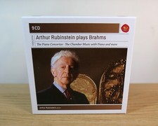Arthur Rubinstein Plays Brahms 9CD RCA Red Seal Masters *AS NEW* 88697760992