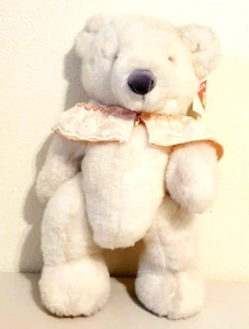 Vintage 1989 Dakin Jointed PEACHES Teddy Bear w/Tags 17" - Picture 1 of 5