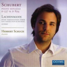 Franz Schubert Piano Sonatas (Schuch) (CD) Album (UK IMPORT)